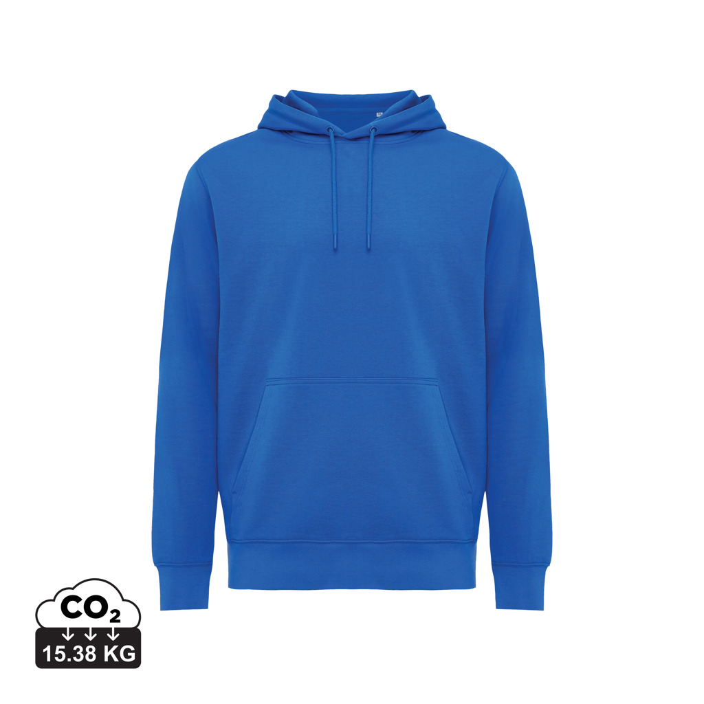 azul real IQONIQ Rila Sudadera Capucha Light Weight Algodón Reciclado