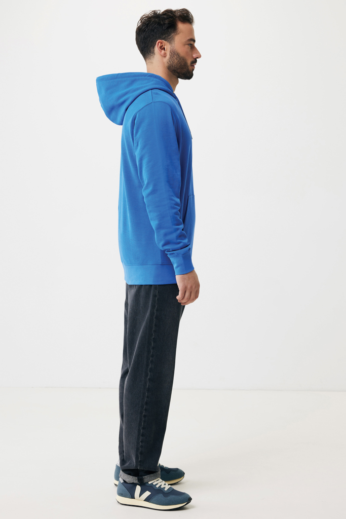 azul real IQONIQ Rila Sudadera Capucha Light Weight Algodón Reciclado