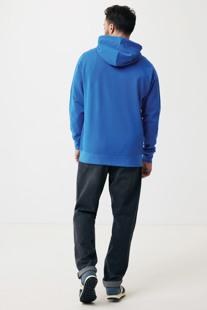 azul real IQONIQ Rila Sudadera Capucha Light Weight Algodón Reciclado