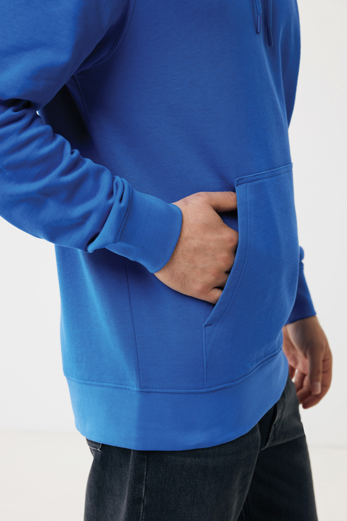 azul real IQONIQ Rila Sudadera Capucha Light Weight Algodón Reciclado