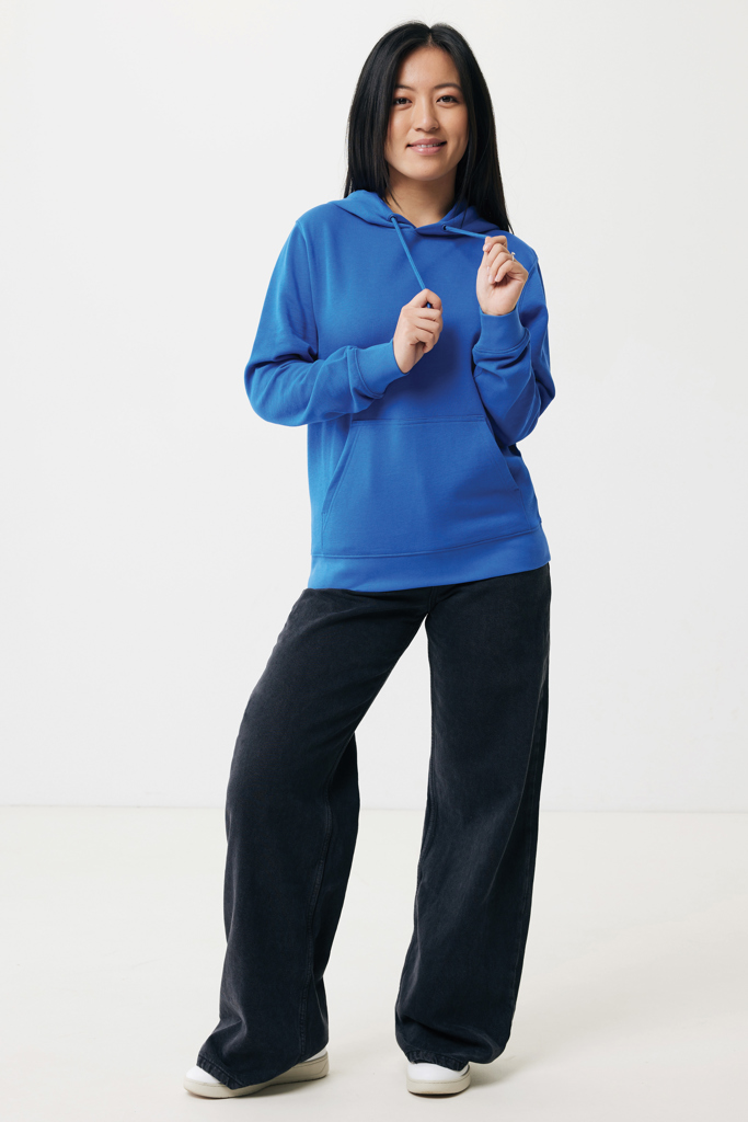 azul real IQONIQ Rila Sudadera Capucha Light Weight Algodón Reciclado