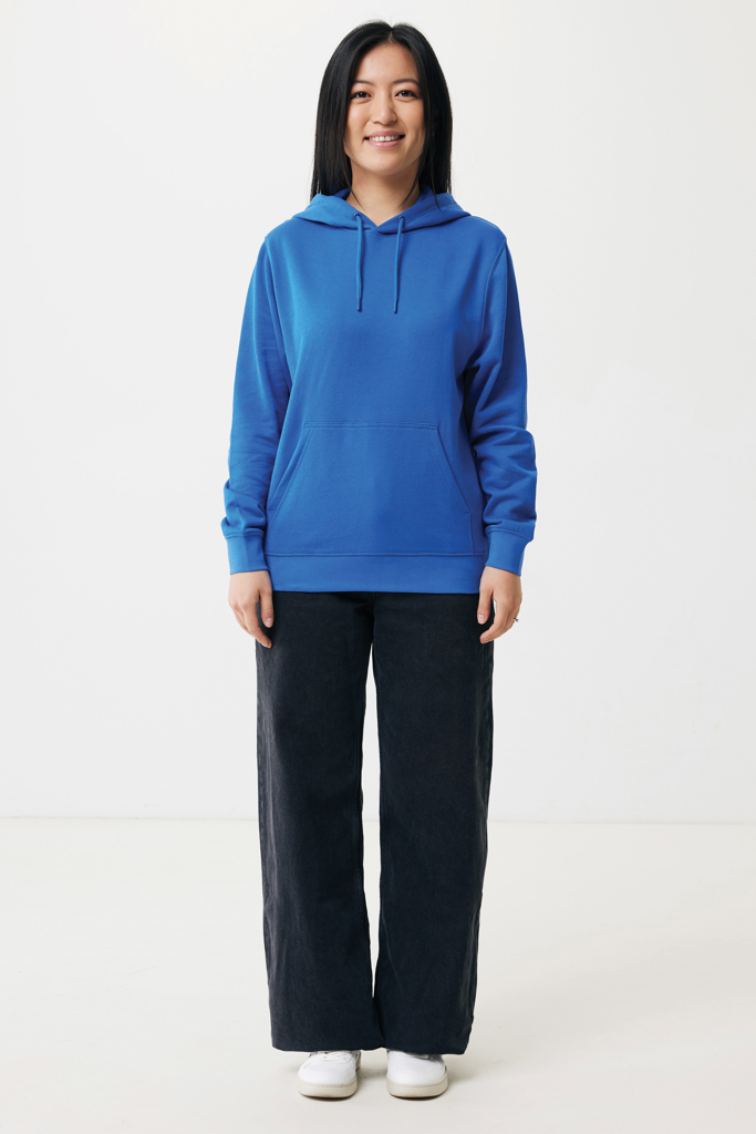 azul real IQONIQ Rila Sudadera Capucha Light Weight Algodón Reciclado