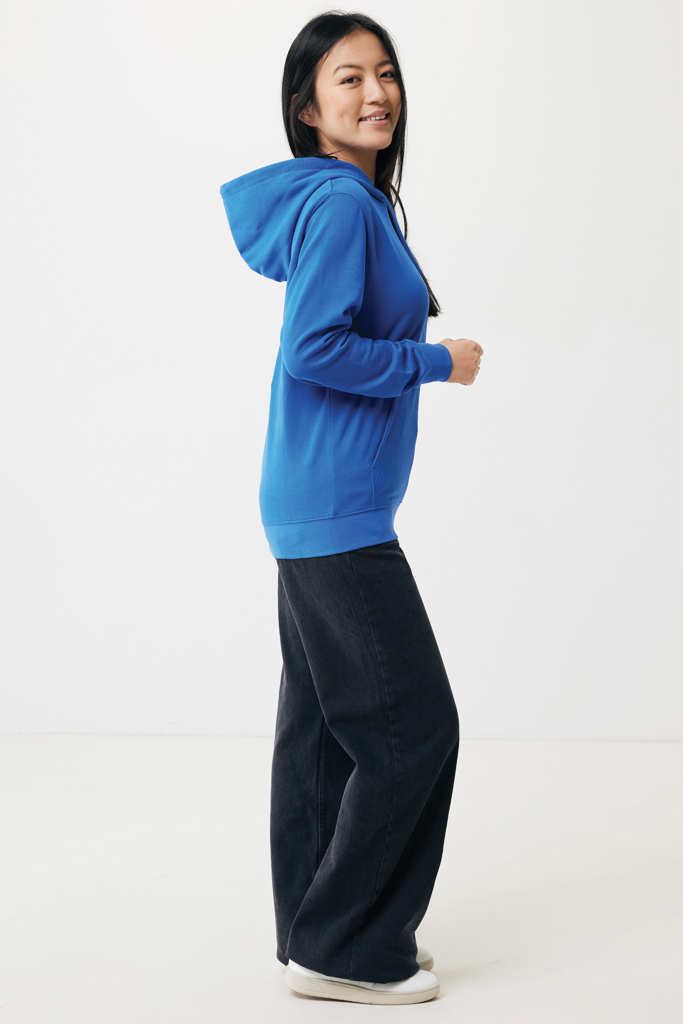 azul real IQONIQ Rila Sudadera Capucha Light Weight Algodón Reciclado