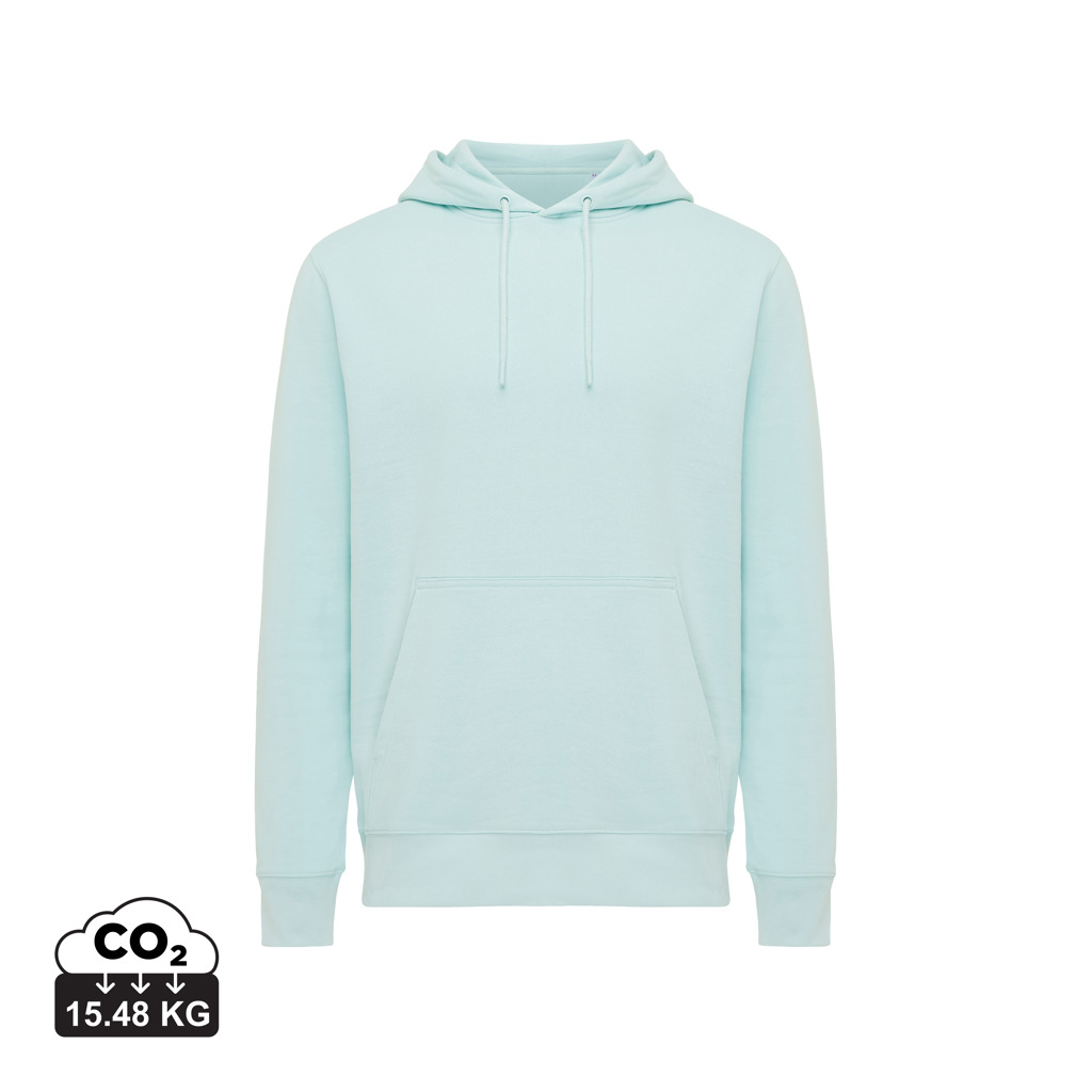 crushed mint IQONIQ Rila Sudadera Capucha Light Weight Algodón Reciclado