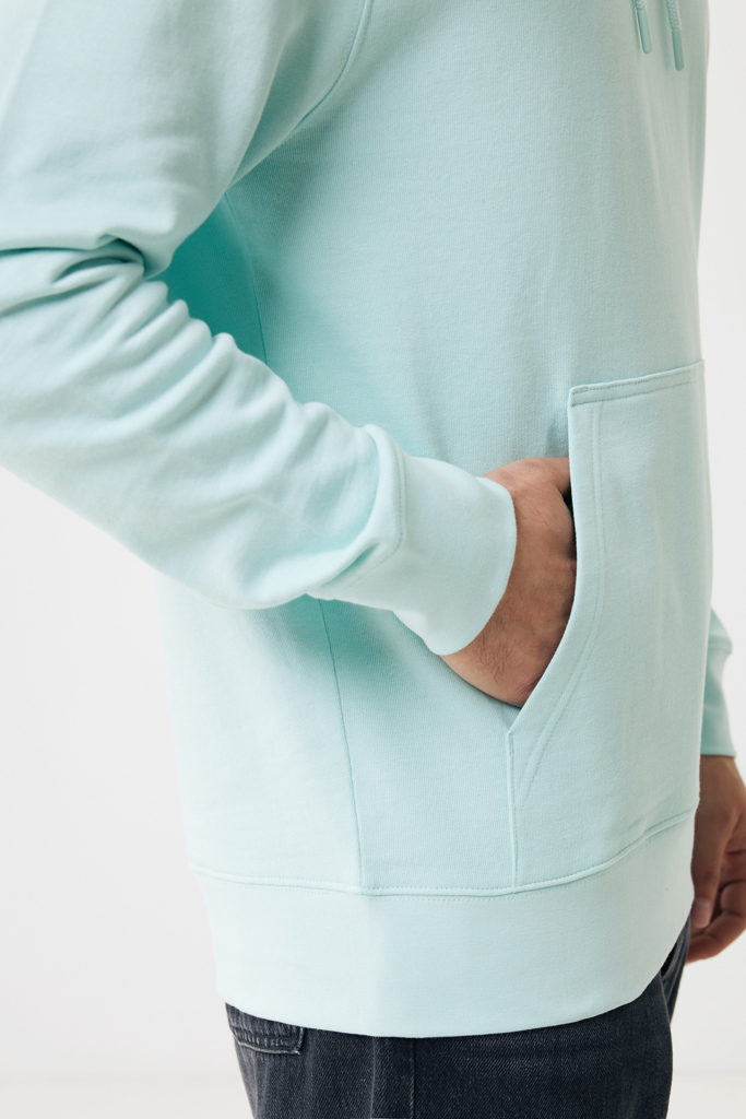 crushed mint IQONIQ Rila Sudadera Capucha Light Weight Algodón Reciclado