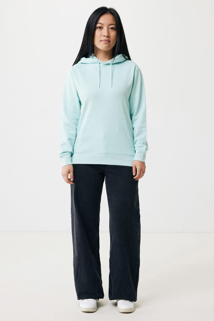 crushed mint IQONIQ Rila Sudadera Capucha Light Weight Algodón Reciclado