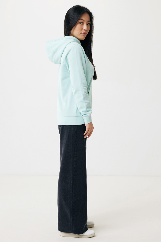 crushed mint IQONIQ Rila Sudadera Capucha Light Weight Algodón Reciclado