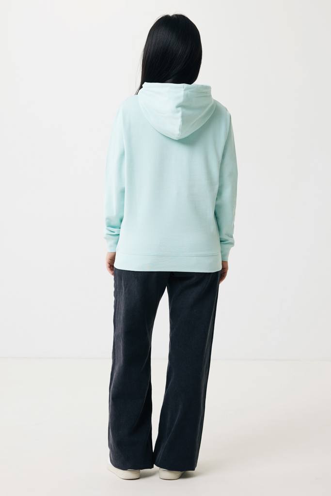 crushed mint IQONIQ Rila Sudadera Capucha Light Weight Algodón Reciclado