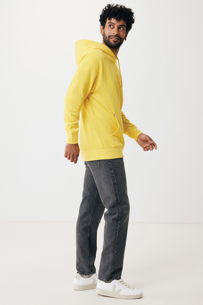 amarillo IQONIQ Rila Sudadera Capucha Light Weight Algodón Reciclado