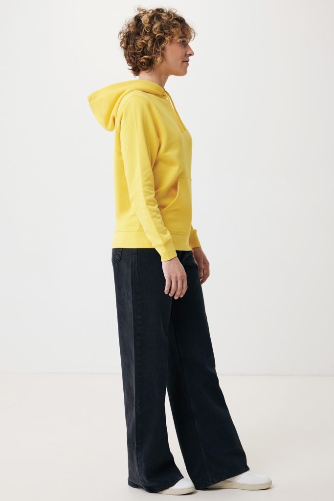 amarillo IQONIQ Rila Sudadera Capucha Light Weight Algodón Reciclado