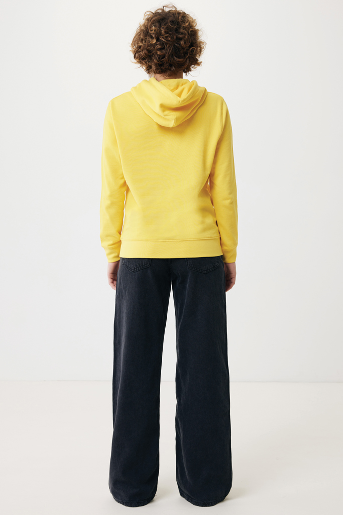 amarillo IQONIQ Rila Sudadera Capucha Light Weight Algodón Reciclado