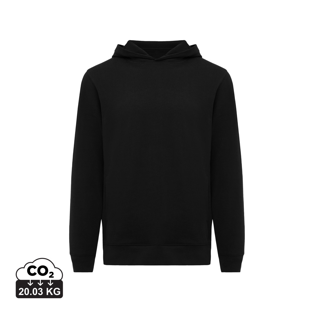 IQONIQ Yengo Hoodie mit Seitentaschen aus rec. Baumwolle - 1