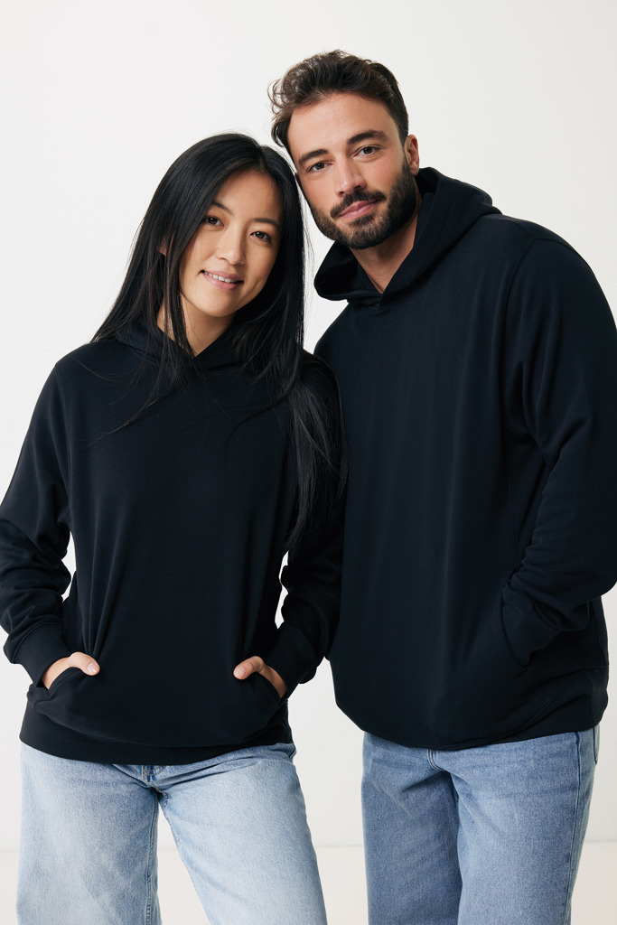 IQONIQ Yengo Hoodie mit Seitentaschen aus rec. Baumwolle - 5