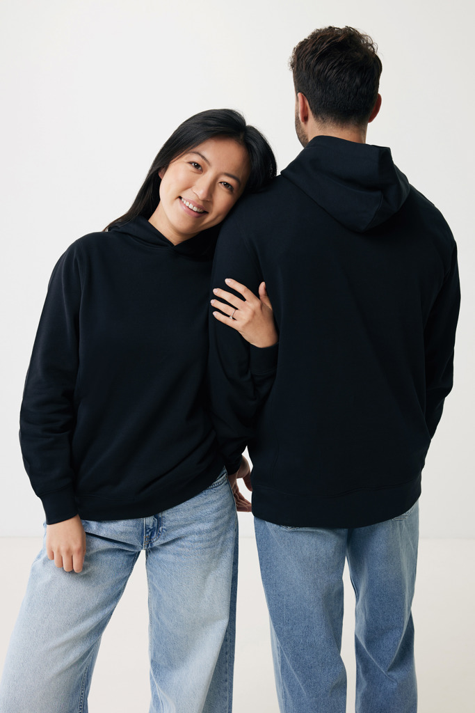 IQONIQ Yengo Hoodie mit Seitentaschen aus rec. Baumwolle - 6