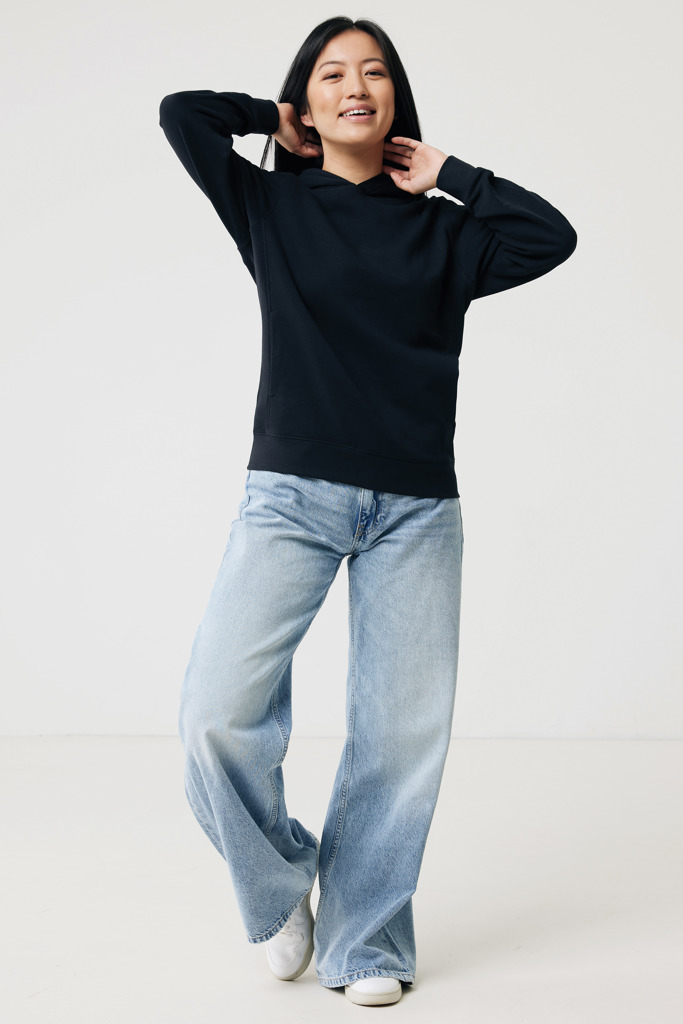 IQONIQ Yengo Hoodie mit Seitentaschen aus rec. Baumwolle - 7