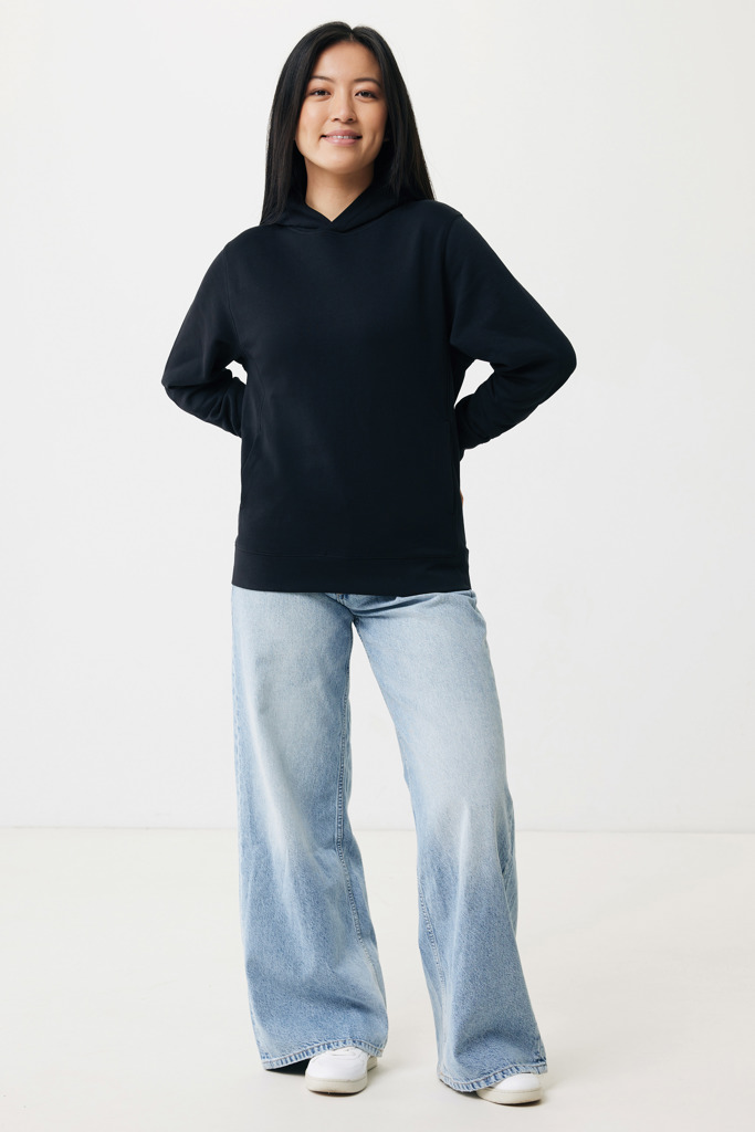 IQONIQ Yengo Hoodie mit Seitentaschen aus rec. Baumwolle - 8