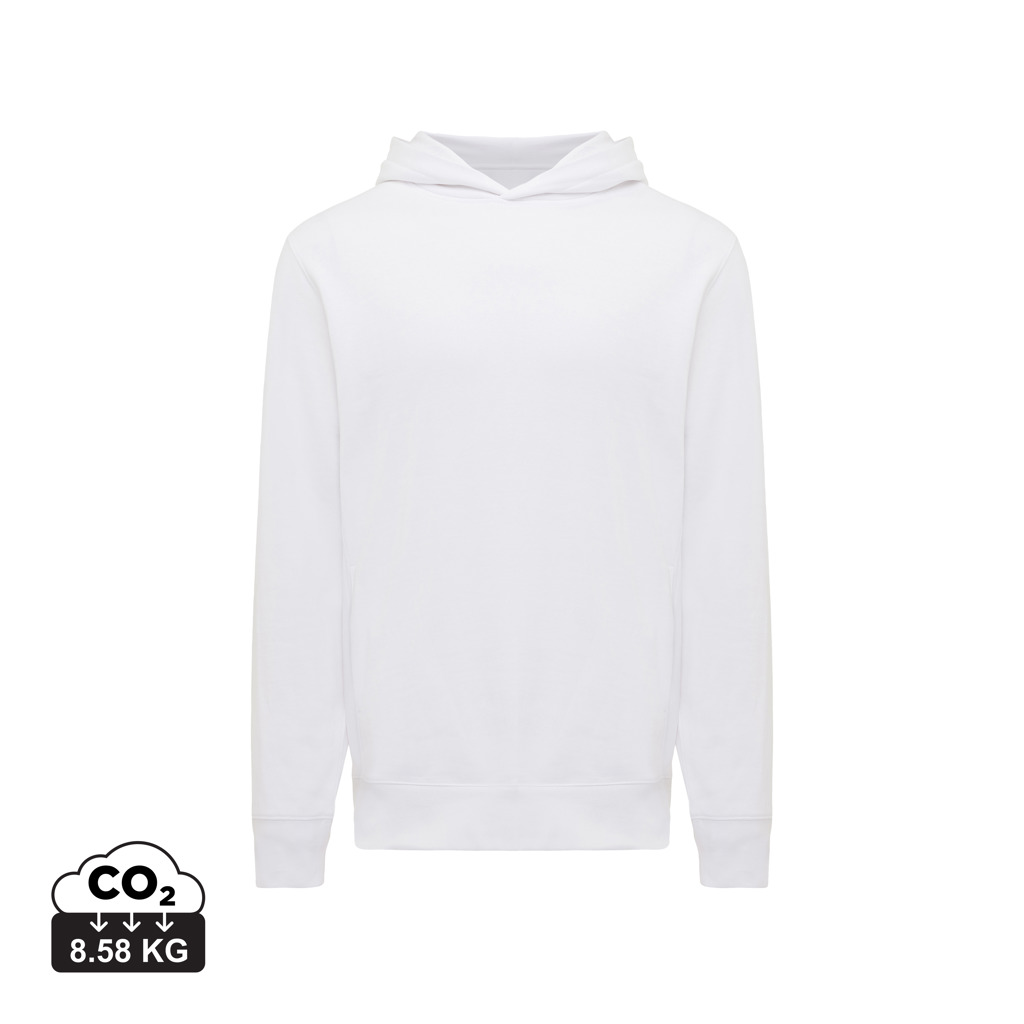 T9405.004.L<br> IQONIQ Yengo recycled cotton hoodie with sidepockets