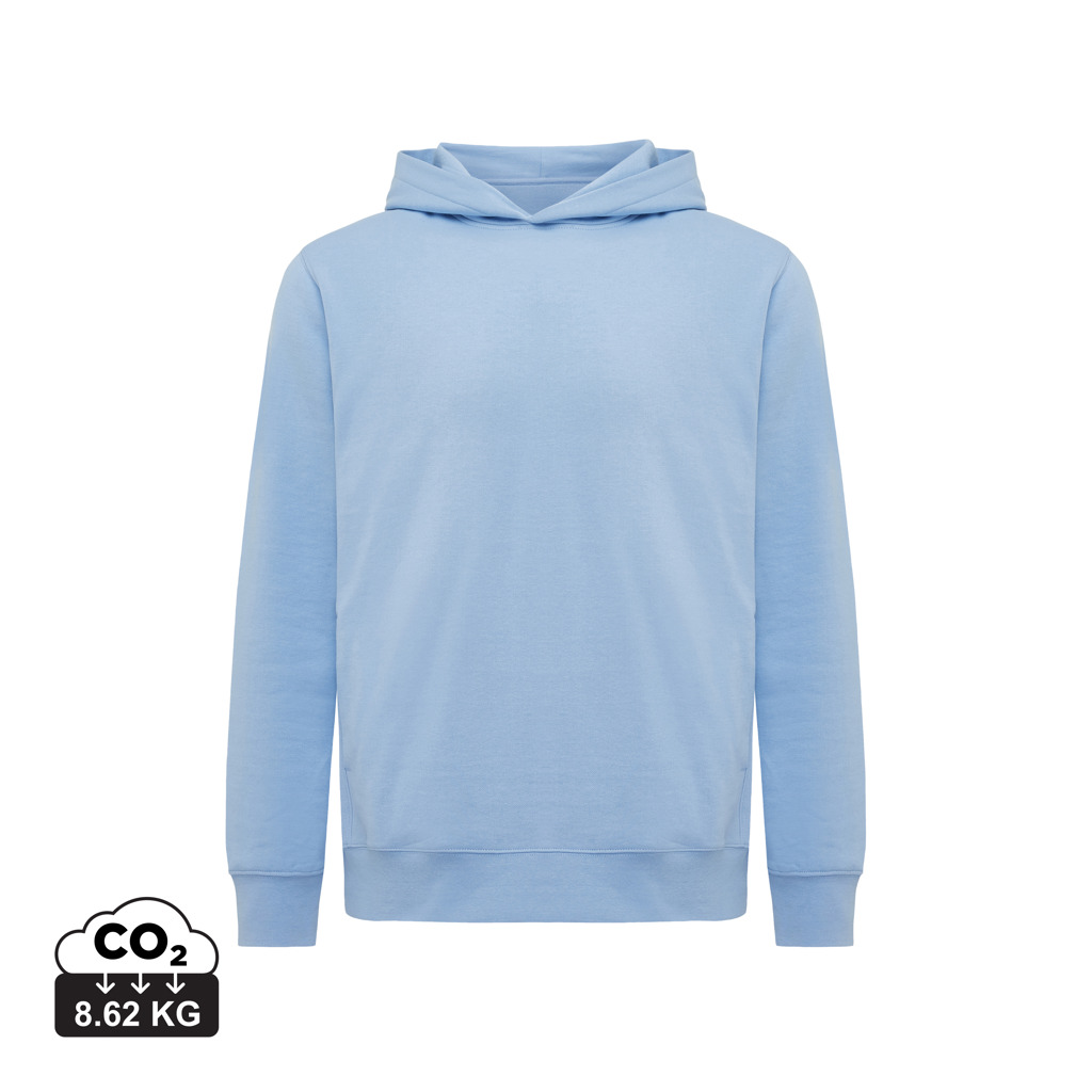T9405.022.XS<br> IQONIQ Yengo recycled cotton hoodie with sidepockets