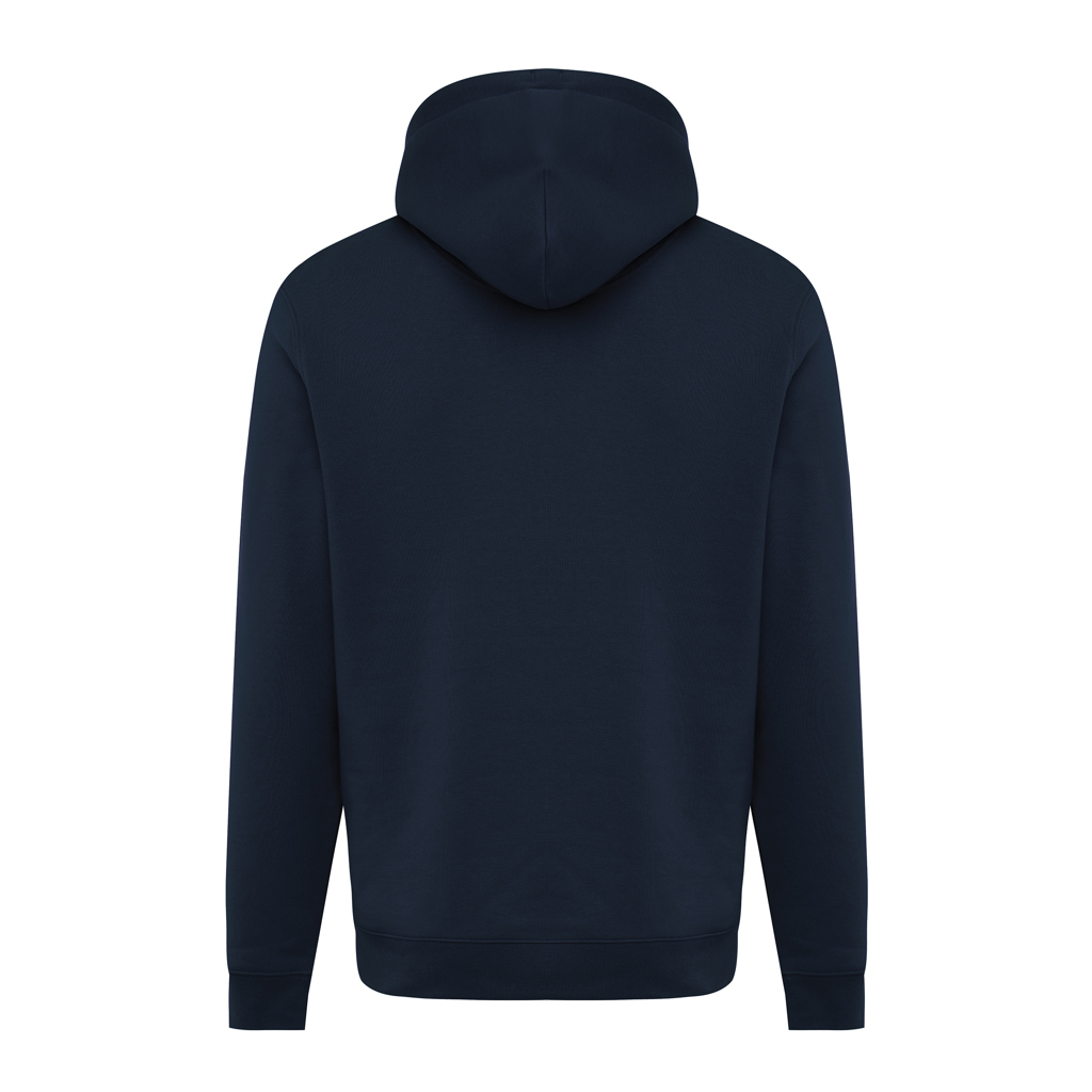 azul marino Sudadera con capucha de algodón reciclado Joshua IQONIQ