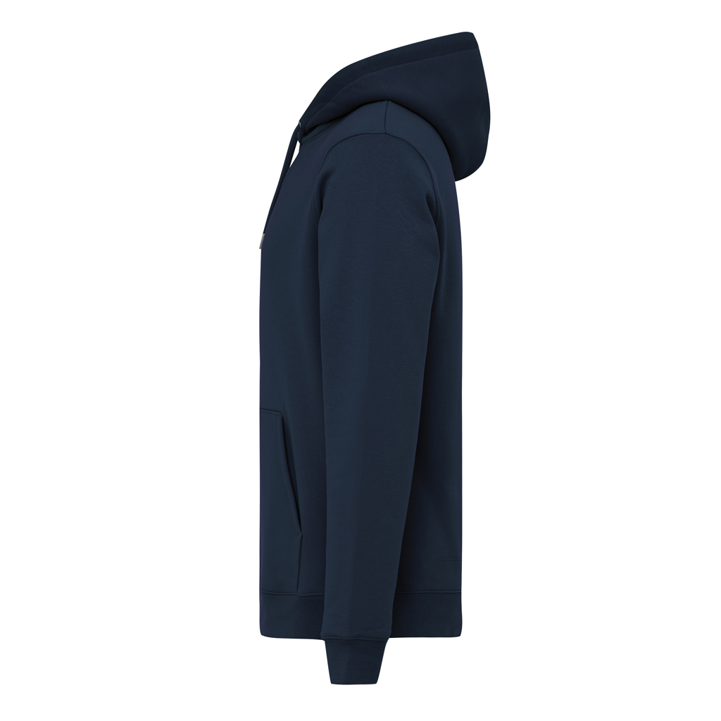 azul marino Sudadera con capucha de algodón reciclado Joshua IQONIQ