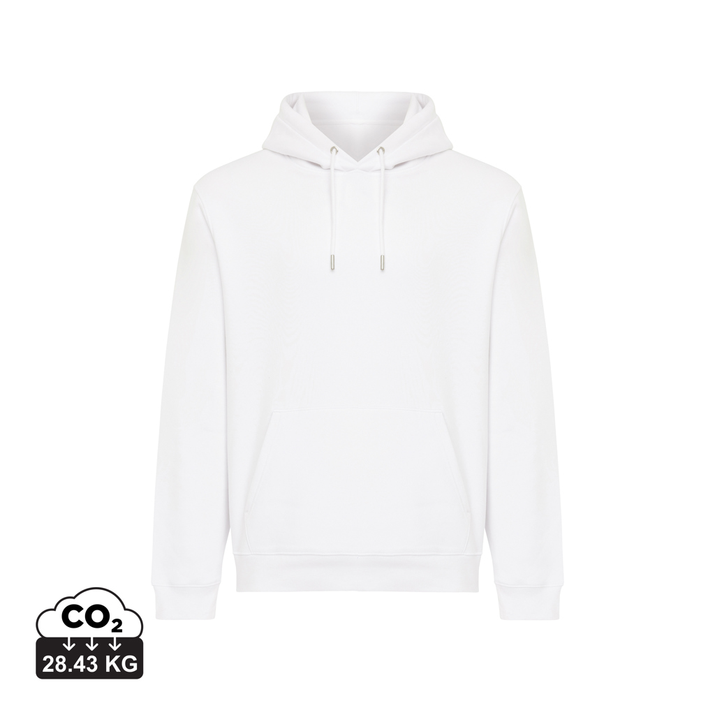 recycled white Sudadera con capucha de algodón reciclado Joshua IQONIQ