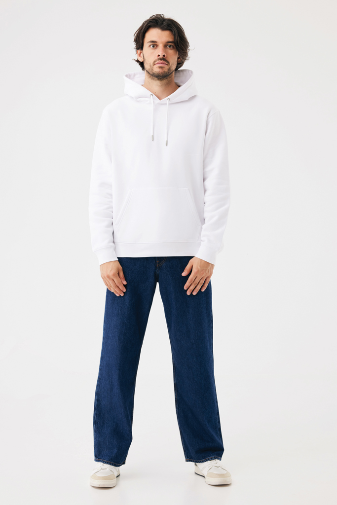 recycled white Sudadera con capucha de algodón reciclado Joshua IQONIQ