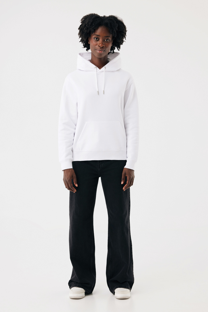 recycled white Sudadera con capucha de algodón reciclado Joshua IQONIQ