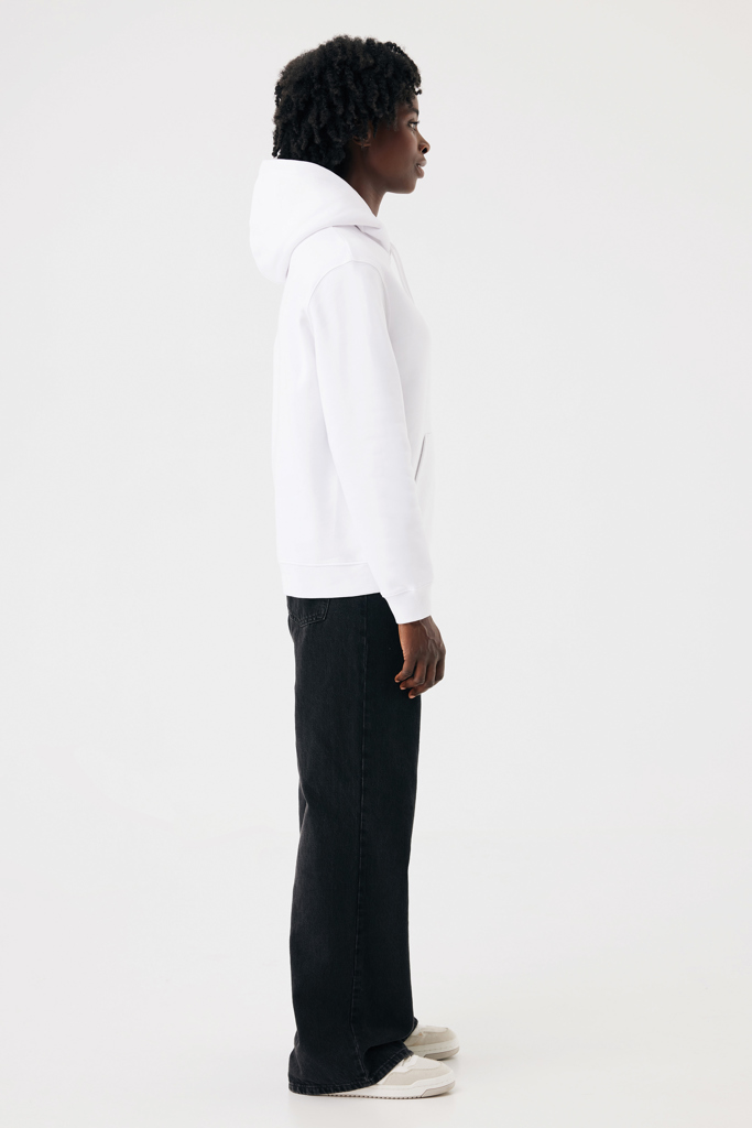 recycled white Sudadera con capucha de algodón reciclado Joshua IQONIQ