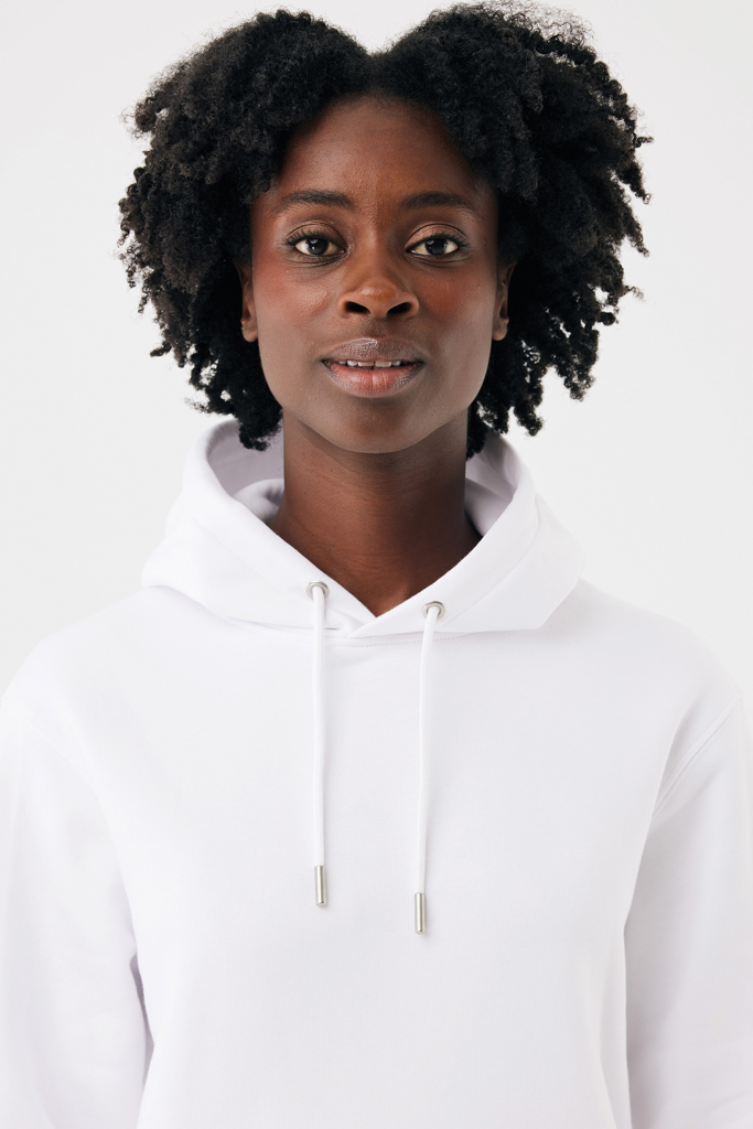 recycled white Sudadera con capucha de algodón reciclado Joshua IQONIQ