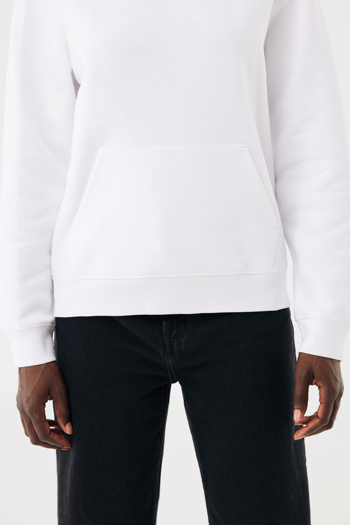 recycled white Sudadera con capucha de algodón reciclado Joshua IQONIQ