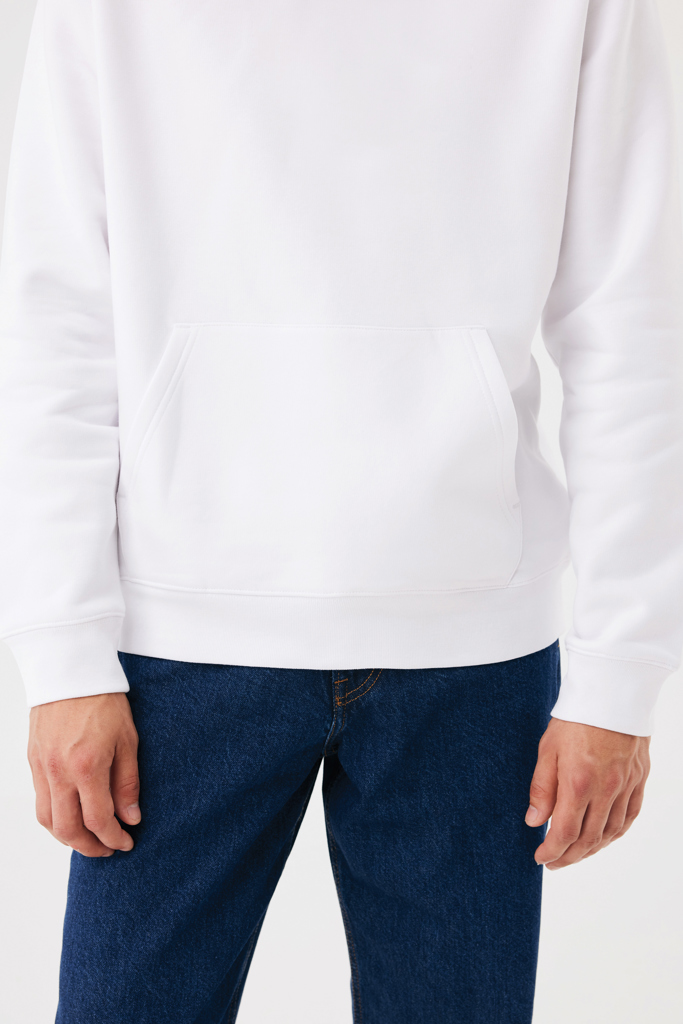 recycled white Sudadera con capucha de algodón reciclado Joshua IQONIQ