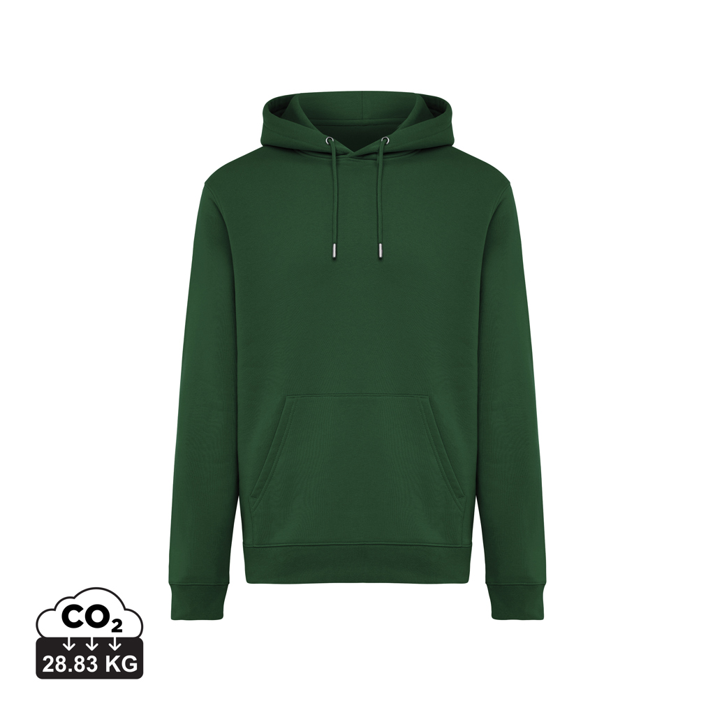 forest green Sudadera con capucha de algodón reciclado Joshua IQONIQ