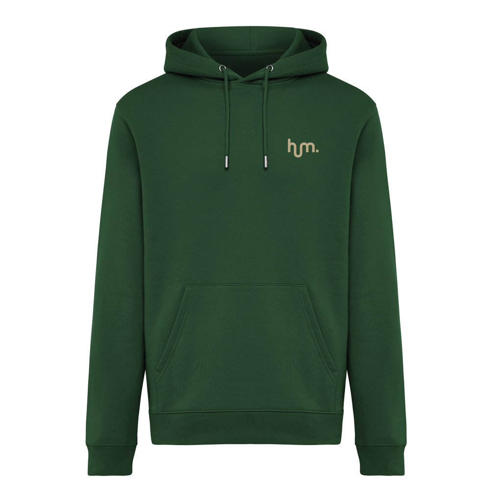 forest green Sudadera con capucha de algodón reciclado Joshua IQONIQ
