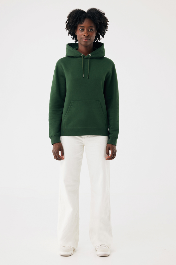 forest green Sudadera con capucha de algodón reciclado Joshua IQONIQ
