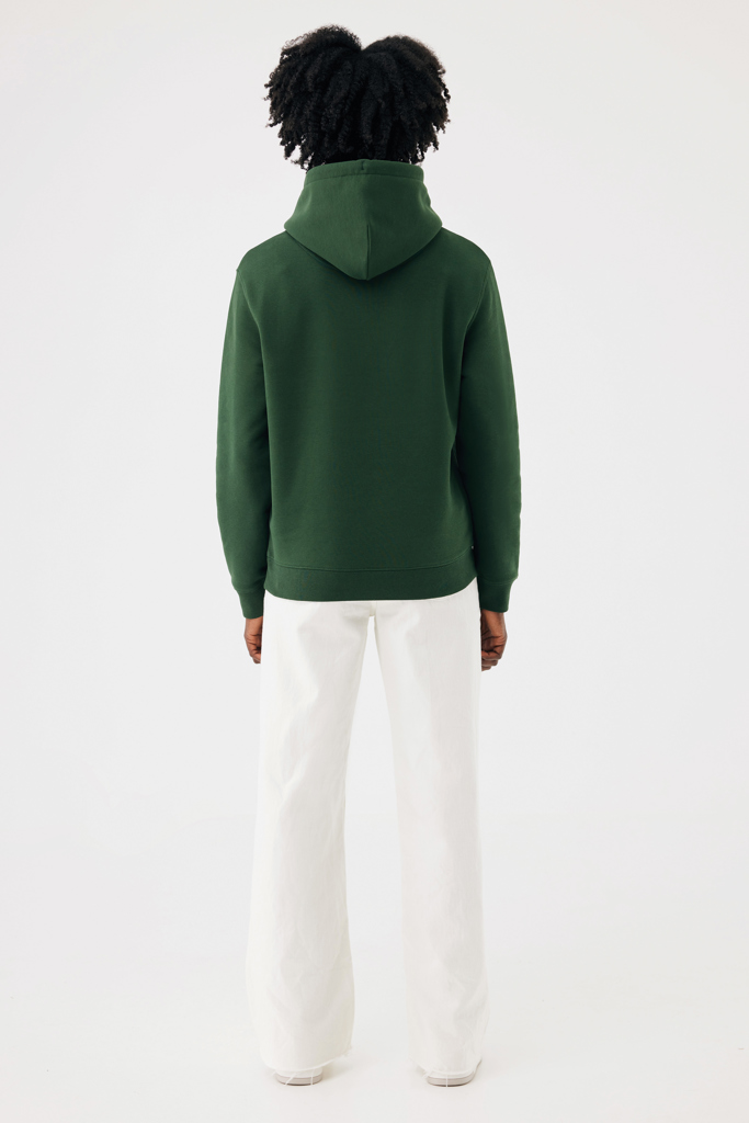 forest green Sudadera con capucha de algodón reciclado Joshua IQONIQ