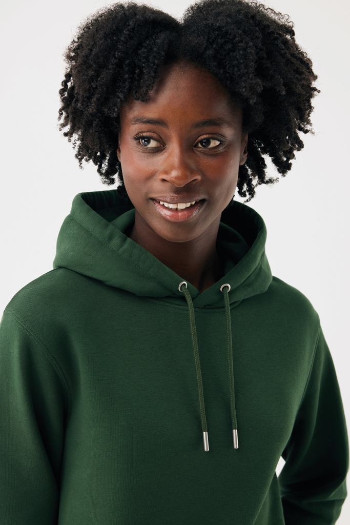 forest green Sudadera con capucha de algodón reciclado Joshua IQONIQ