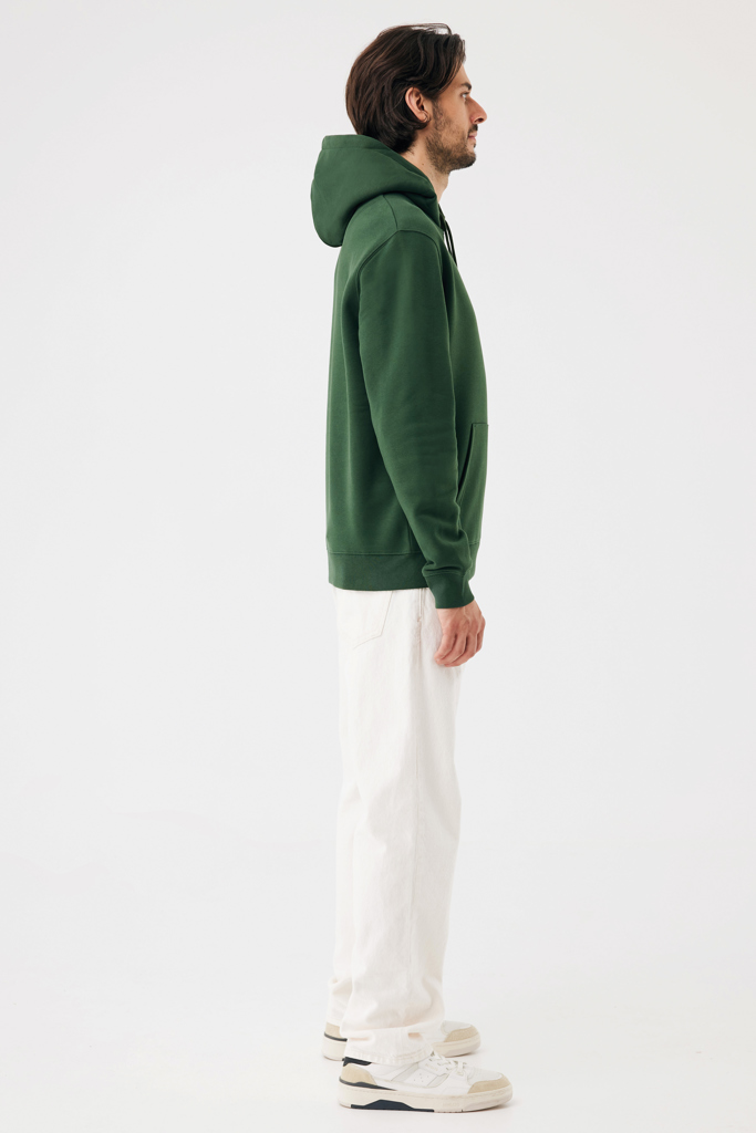 forest green Sudadera con capucha de algodón reciclado Joshua IQONIQ