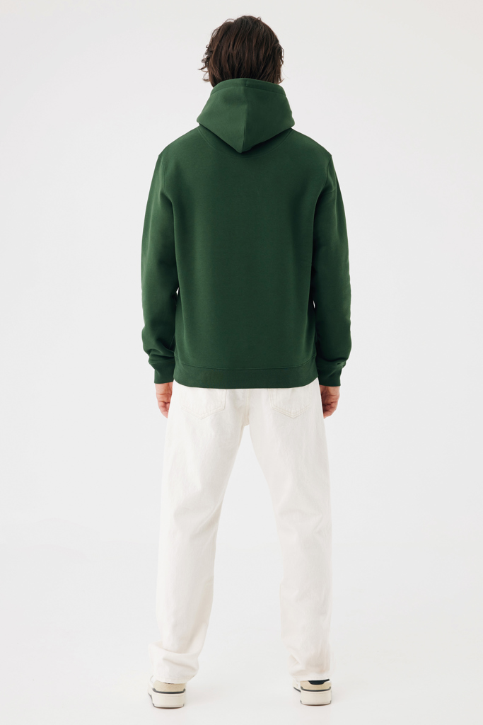 forest green Sudadera con capucha de algodón reciclado Joshua IQONIQ