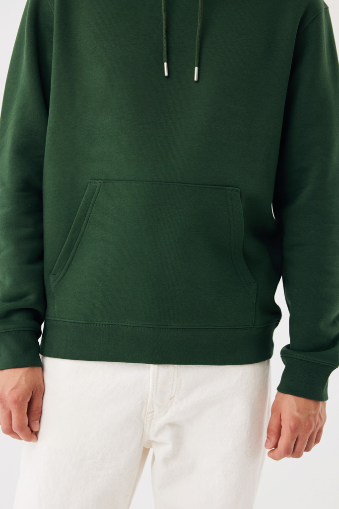 forest green Sudadera con capucha de algodón reciclado Joshua IQONIQ