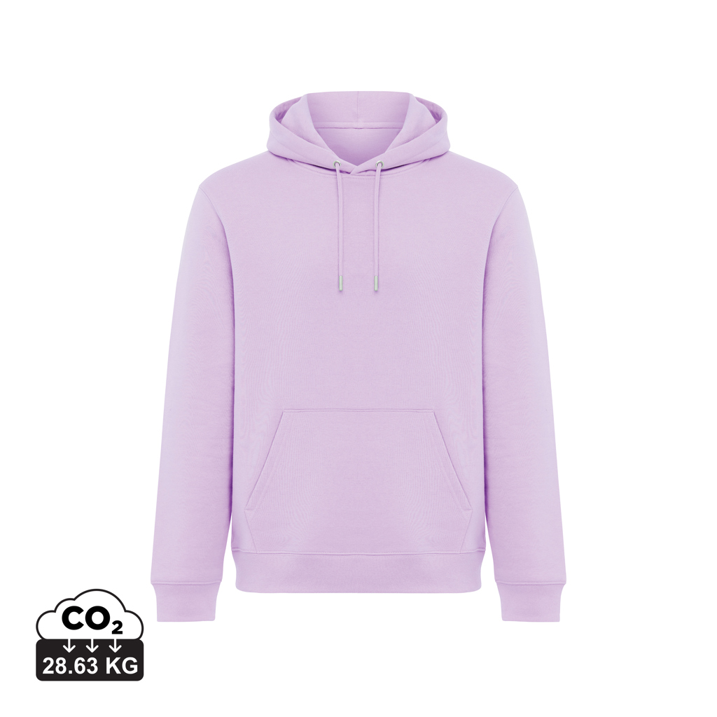 lavender Sudadera con capucha de algodón reciclado Joshua IQONIQ