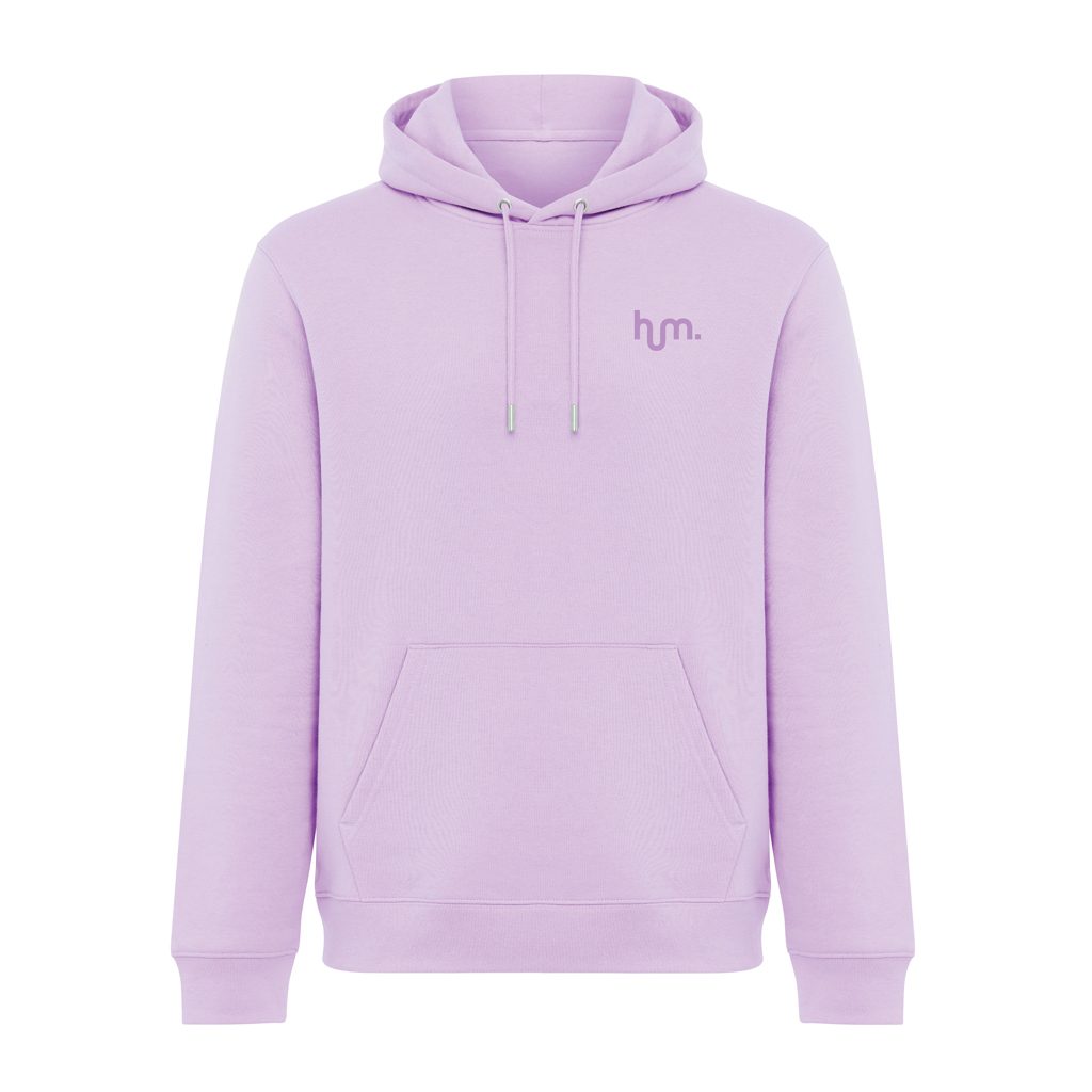 lavender Sudadera con capucha de algodón reciclado Joshua IQONIQ