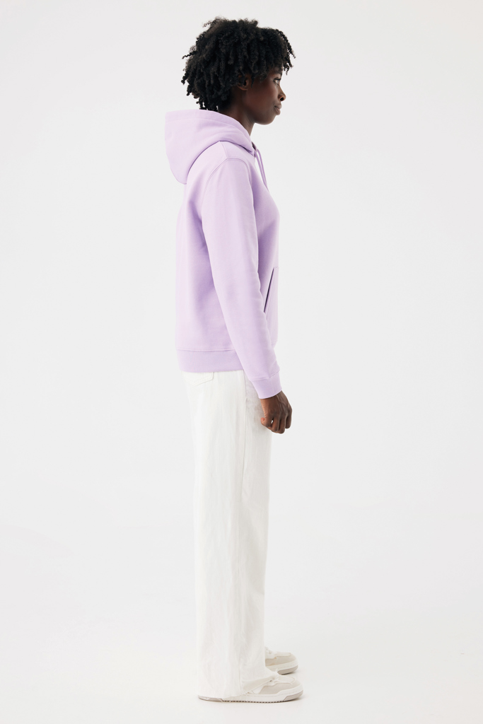 lavender Sudadera con capucha de algodón reciclado Joshua IQONIQ