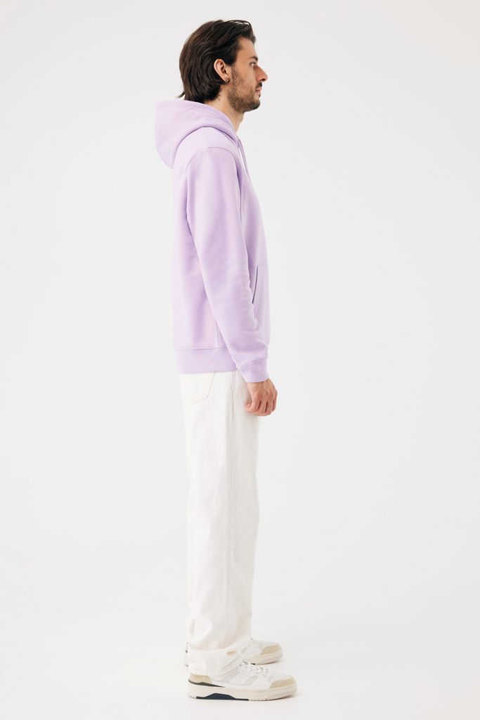 lavender Sudadera con capucha de algodón reciclado Joshua IQONIQ