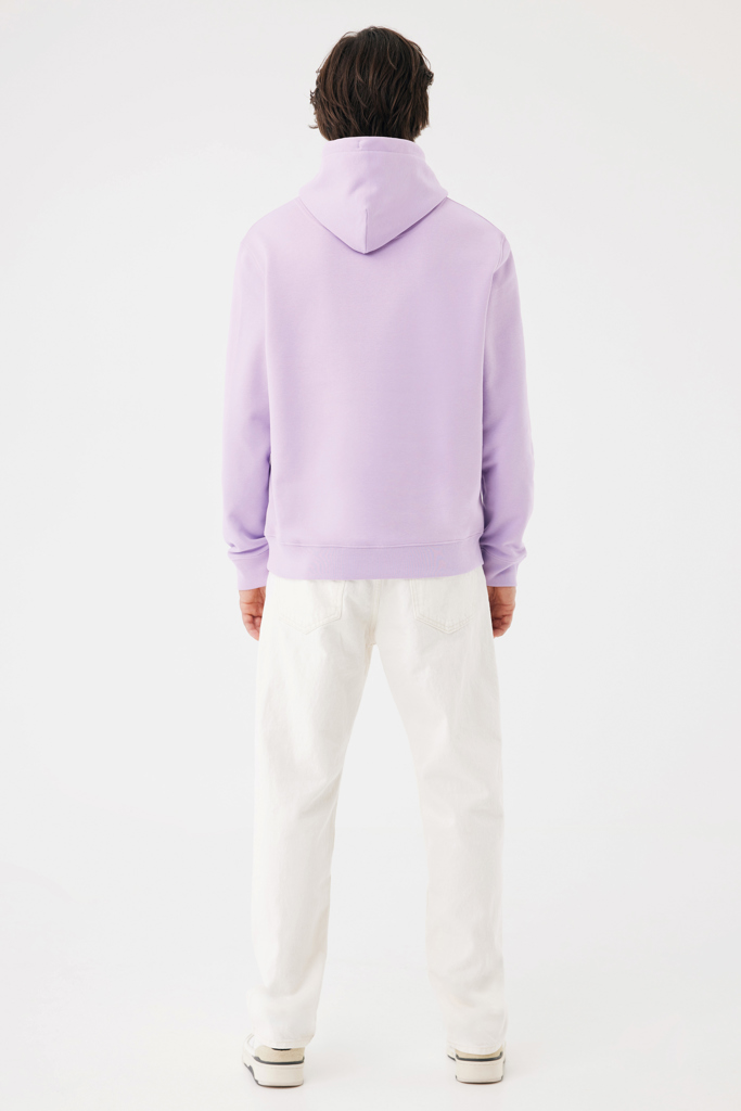 lavender Sudadera con capucha de algodón reciclado Joshua IQONIQ