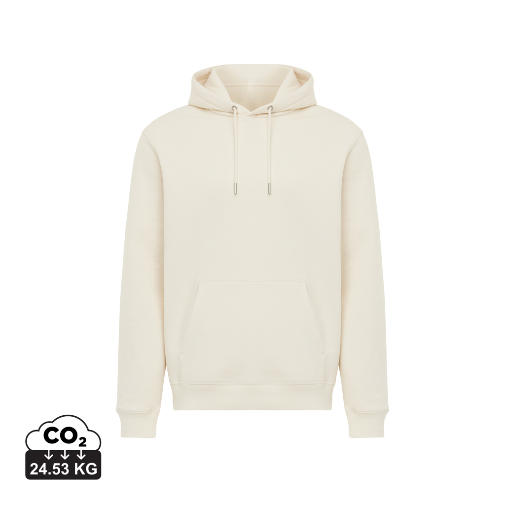 natural raw Sudadera con capucha de algodón reciclado Joshua IQONIQ