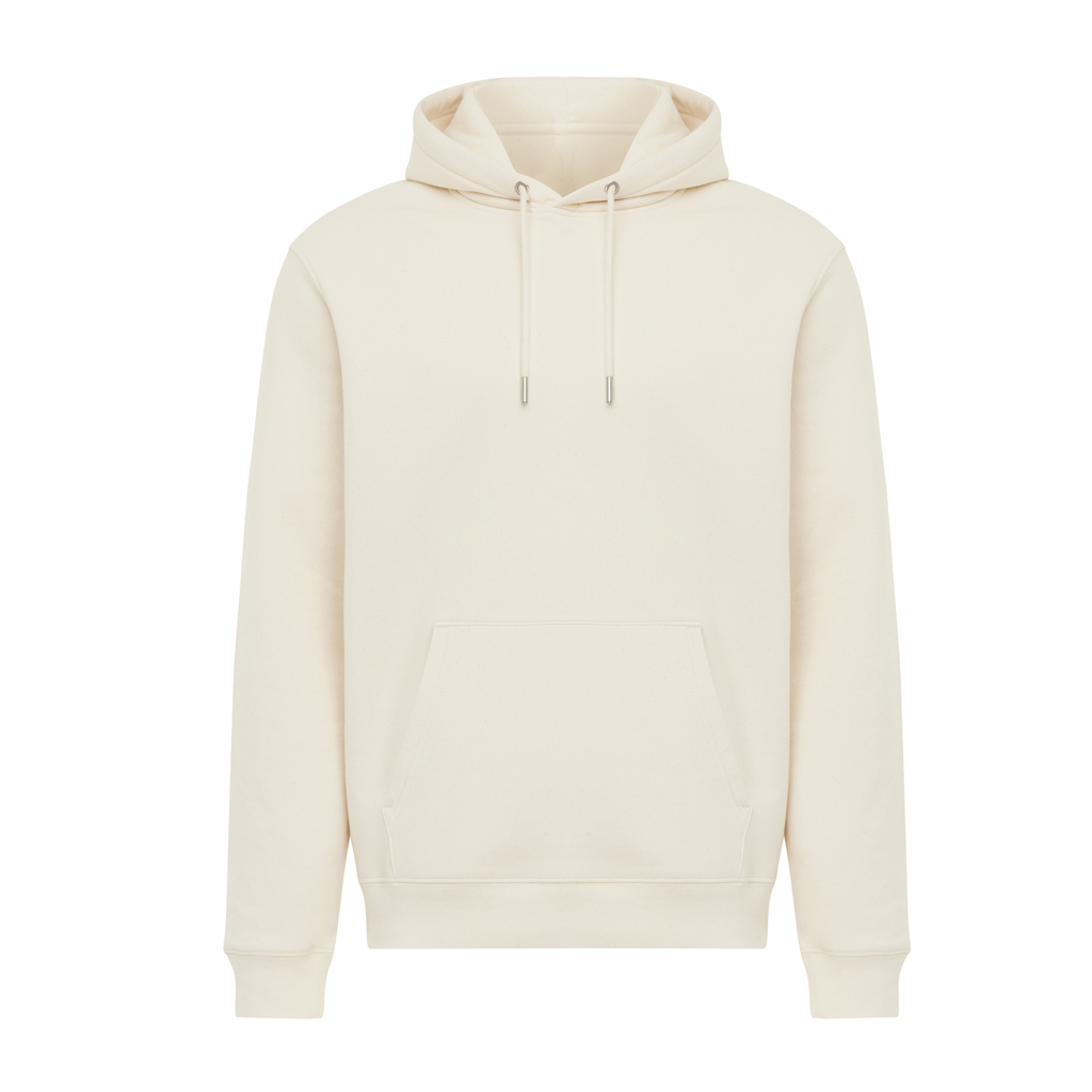 natural raw Sudadera con capucha de algodón reciclado Joshua IQONIQ