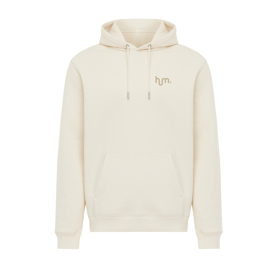 natural raw Sudadera con capucha de algodón reciclado Joshua IQONIQ