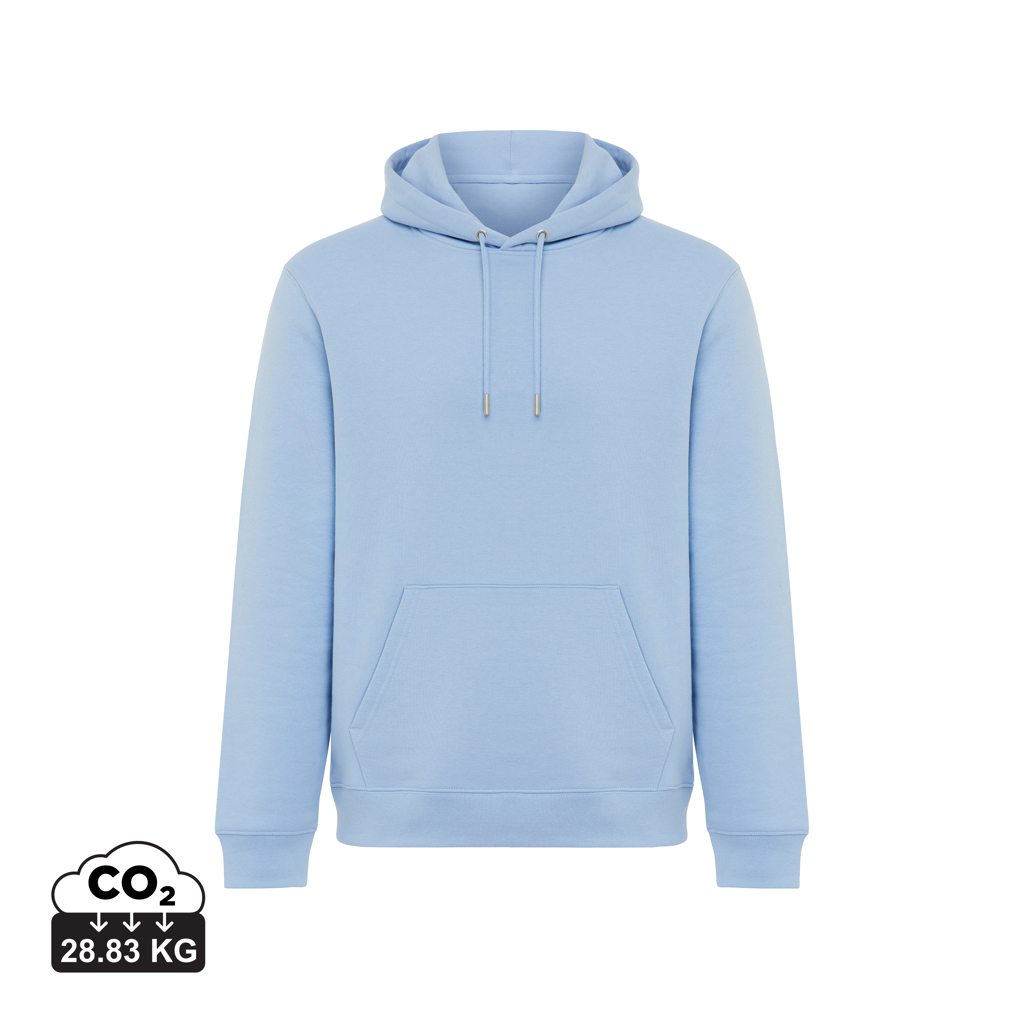 sky blue Sudadera con capucha de algodón reciclado Joshua IQONIQ