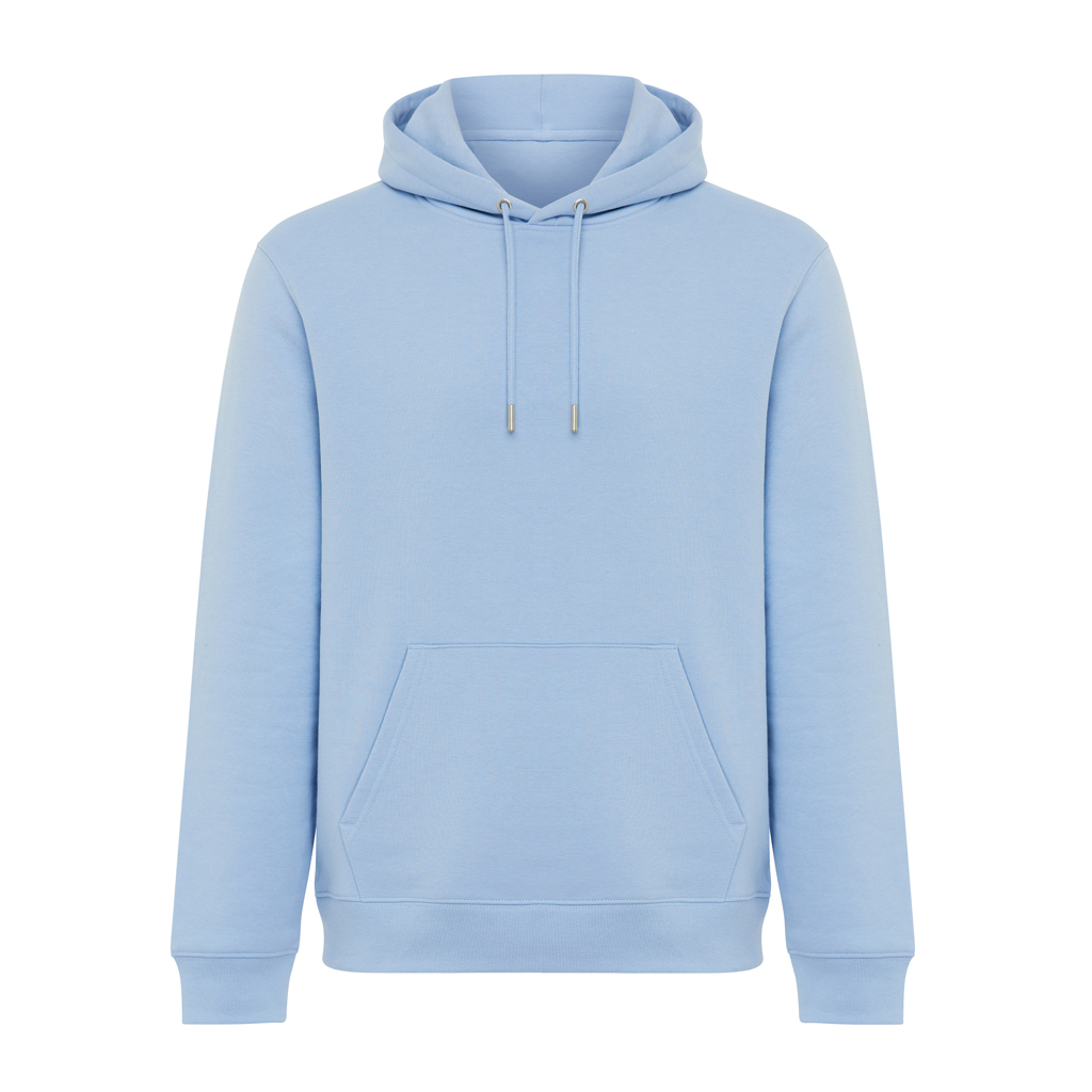 sky blue Sudadera con capucha de algodón reciclado Joshua IQONIQ