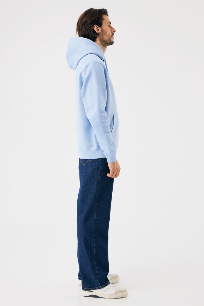 sky blue Sudadera con capucha de algodón reciclado Joshua IQONIQ